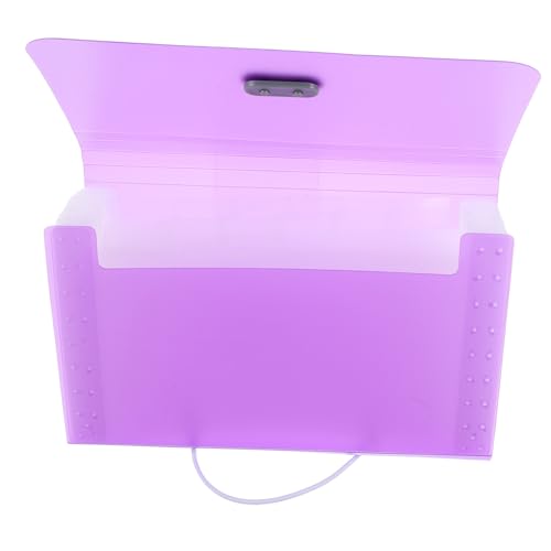 Lurrose Rechnungsordner Buch Organizer Aktenhalter Papier Organizer Boxen Trennwände Geschäftsdokumentenhalter Tragbarer Büro Organizer Schreibwaren Organizer Akten Organizer von Lurrose