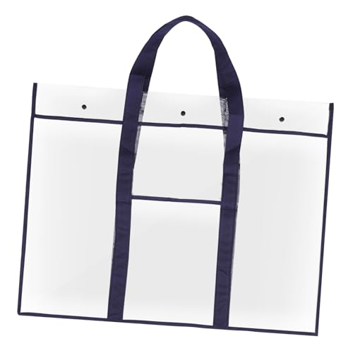 Lurrose Skizzenblock Tasche Aufbewahrungstasche Organizer Kunst Aufbewahrung Maltafel Tasche Kunst Portfolio Tasche Pinnwand Halter Poster Träger Malerei Papiertüte Poster von Lurrose