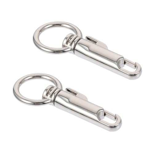 Lurrose Snap Hooks Schlüsselring Karabiner Für Handtaschen Robuste Kettenverschlüsse Aus Für DIY Projekte Und Handtaschenzubehör Ideal Für Taschenverlängerungen von Lurrose