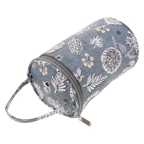 Lurrose Wolltasche Häkelzubehör Tasche Stricktasche Nähtasche Tragetaschen Organizer Tasche Koffer Strickgarn Organizer Garn Aufbewahrungstasche Häkeltasche Häkeln Aufbewahrung Organizer von Lurrose