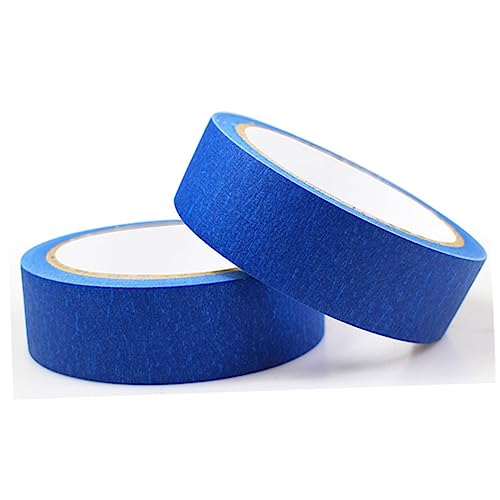 Lurrose panters Klebeband Abdeckfolie Klebstoffentferner für Autos Nachfüllung farbiges Packband Vinyl seidenband ripsband papierklebeband blaues Malerband Klebeband für 3D-Drucker Blue von Lurrose