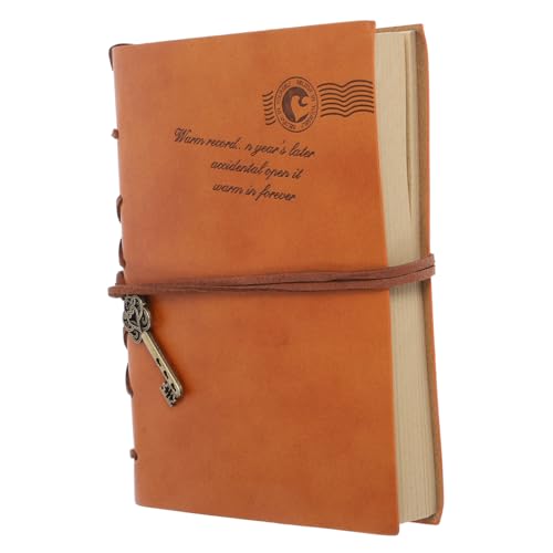 Retro-notizbuch Kinder Notizbuch Tagebuch Skizzenbuch Persönliches Scrapbook-tagebuch Schülernotizbuch Notizbuch Für Künstler Vintage-skizzenbuch Tagebuch Zeichnen Orange Pu Lurrose von Lurrose