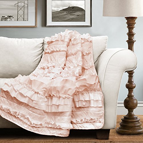 Lush Decor 16t000207 Belle Werfen, 152,4 x 127 cm Pink Blush, 152,4 x 127 cm von Lush Decor