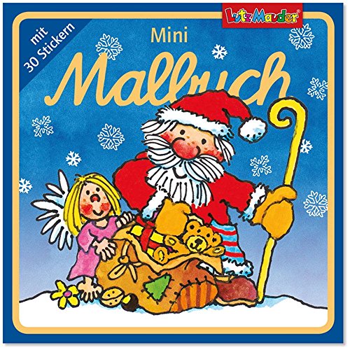 Lutz Mauder 13085 Mini-Malbuch Weihnachten - 1 Malbuch von Lutz Mauder