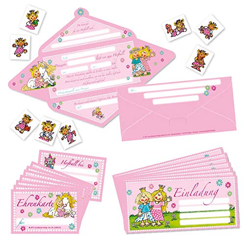 Lutz Mauder Einladungsfalzkarten-Set Prinzessin Miabella (24-tlg 23010 von Lutz Mauder