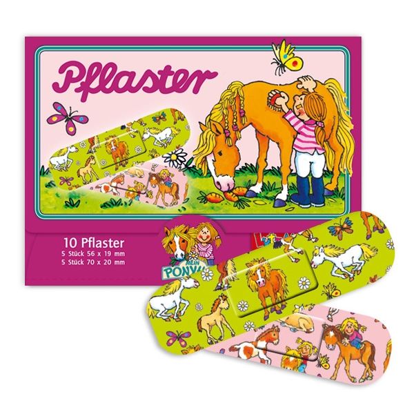 Pflaster - Mein Ponyhof, hübsches Kinderpflaster für erste Hilfe, 10 Stk. von Lutz Mauder