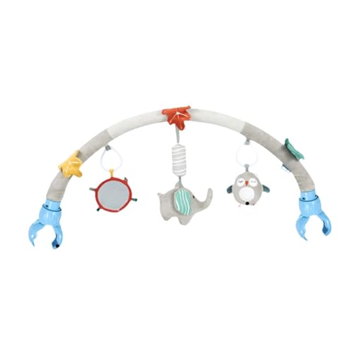 Luwecf Baby Kinderwagen Bogen Spielzeug Krippe Zubehör Reise Aktivität Bogen Baby Mobile für Kinderwagen, Elefant von Luwecf