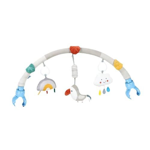 Luwecf Baby Kinderwagen Bogen Spielzeug Krippe Zubehör Reise Aktivität Bogen Baby Mobile für Kinderwagen, Vogel von Luwecf