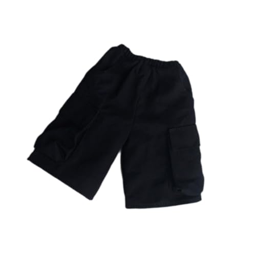 Luwecf Cargo Shorts für Männliche Puppen Im Maßstab 1:6, Kleidung für Actionfiguren, Schwarz Luwecf Cargo Shorts für Männliche Puppen Im Maßstab 1:6, Kleidung für Actionfiguren, Schwarz von Luwecf