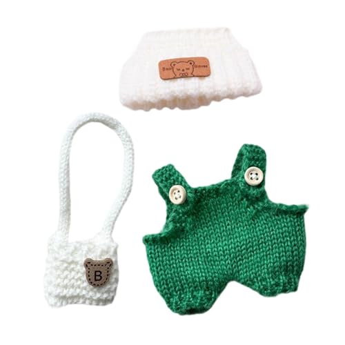 Luwecf Kleidung für Mini-Puppen, Anziehsachen und Schlüsselanhänger, handgefertigt für Puppen von 6,69 Zoll, Style M von Luwecf