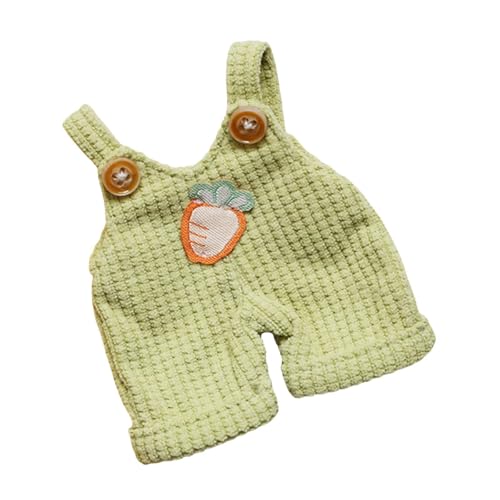 Luwecf Niedliche Puppe Bodysuit Puppe Kleidung Weiche Szene Foto Prop DIY Zubehör Vorgeben Spielen Spielzeug Handgemachte Hosenträger für Puppen Puppen Hosen, GrÜn von Luwecf