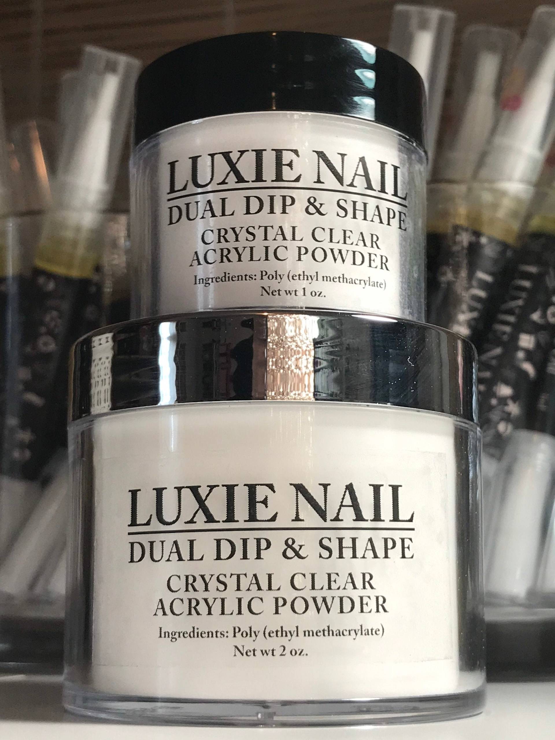 Dual Dip & Form Crystal Clear von LuxieNail