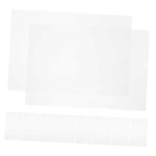 Luxshiny 10 Stück Transparente Schablonenblätter für Druckstift Wiederverwendbare Schablonen für Zeichnen für Kunstprojekte und Handwerk Luxshiny 10 Stück Transparente Schablonenblätter für Druckstift Wiederverwendbare Schablonen für Zeichnen für Kunstprojekte und Handwerk von Luxshiny