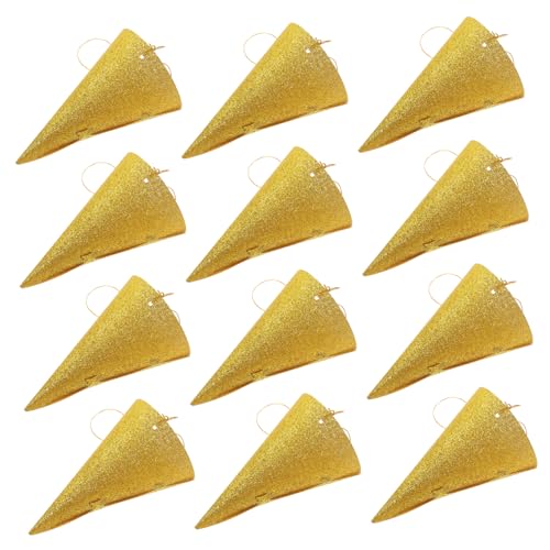 Luxshiny 12 Stück Glitzer Partyhüte Gold Triangel Geburtstagsmützen für Erwachsene Festliche Dekoration mit Ripsband für Hochzeiten Babypartys Graduierungen und Zufällige Luxshiny 12 Stück Glitzer Partyhüte Gold Triangel Geburtstagsmützen für Erwachsene Festliche Dekoration mit Ripsband für Hochzeiten Babypartys Graduierungen und Zufällige von Luxshiny