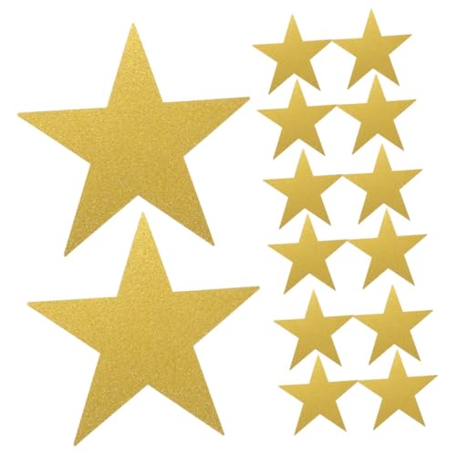 Luxshiny Stück Glitzerpapier Fünf-punkte-stern Sterne Dekorationen Papierausschnitte Tischkonfetti Glitzersterne Sterne Ausschnitte Geburtstag Konfetti Sterne Für Schwarzes Brett Golden Luxshiny Stück Glitzerpapier Fünf-punkte-stern Sterne Dekorationen Papierausschnitte Tischkonfetti Glitzersterne Sterne Ausschnitte Geburtstag Konfetti Sterne Für Schwarzes Brett Golden von Luxshiny