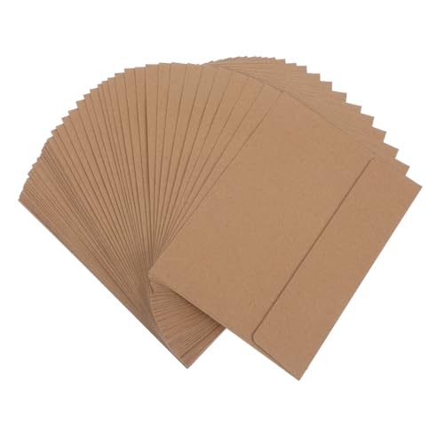 Luxshiny 50Stücke Selbstklebende Kraftpapier Umschläge und Einladungskartenumschläge für Grußkarten und Besondere Anlässe zu Handhaben Luxshiny 50Stücke Selbstklebende Kraftpapier Umschläge und Einladungskartenumschläge für Grußkarten und Besondere Anlässe zu Handhaben von Luxshiny