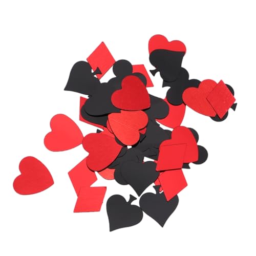 Luxshiny 60G Poker Konfetti Kreative Tischdeko für Partys Hochzeiten Geburtstagsfeiern Glänzende Pailletten Dekoration für Bar Club Mischmuster Luxshiny 60G Poker Konfetti Kreative Tischdeko für Partys Hochzeiten Geburtstagsfeiern Glänzende Pailletten Dekoration für Bar Club Mischmuster von Luxshiny