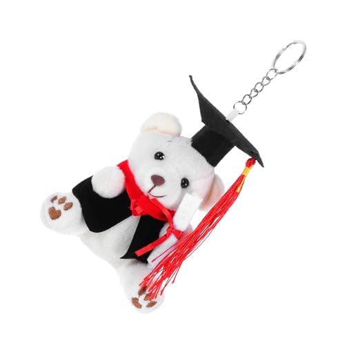 Luxshiny Dr. Bear Keychain Diplom-bär Abschlusstiere Schlüsselanhänger Mit Bärenanhänger Tier Der Abschlusssaison Abschluss Stofftiere Accessoires Für Die Abschlusssaison von Luxshiny