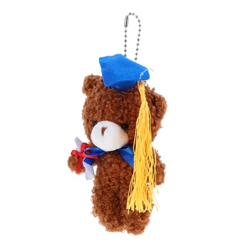 Luxshiny Grad Hat Bear Toys Mini Plüsch Abschlussbär Puppenspielzeug Abschlusssaison Plüschpuppe Abschluss Plüsch Stoffbär Für Abschlussfeiern von Luxshiny