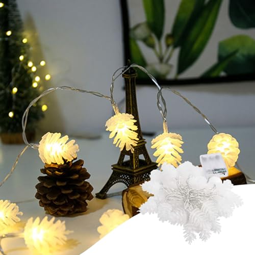 LED-Lichterkette, Weihnachts-Lichterkette, LED-Weihnachtsbeleuchtung, Dekoration für Innen- und Außenbereich, Party, Terrasse, Hochzeit, Weihnachten von Lycurgius