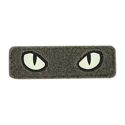 M-Tac Cat Eyes Tactical Moral Patches Militär Combat Hook Fasteners (Ranger Green/GID) von M-Tac