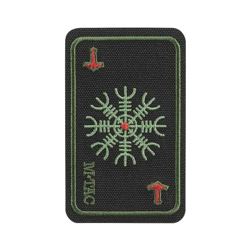 M-Tac Patch Klettabzeichen PVC Karte Horrorhelm (Stickerei) von M-Tac