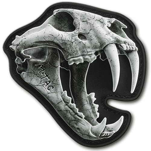 M-Tac Tactical Patch - Military Moral Patch Combat Hook Fasteners GITD (Old Tiger) von M-Tac