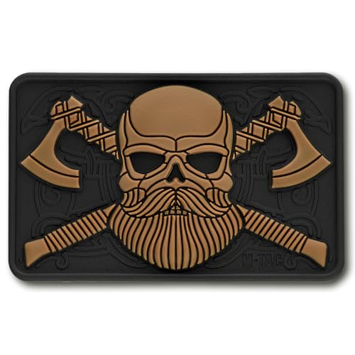 M-Tac Bearded Skull 3D PVC Patch von M-Tac