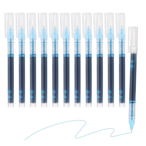 M&G Gelstift Medium Point 0,5 mm, 12er Pack Schnelltrocknender Gelschreiber mit glatter Gel-Tintenrollerkugelschreiber für Zuhause Büro Schreiben Notizen Journaling Geschäft, Rot von M&G