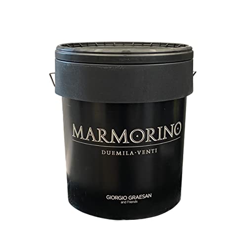 Spachtelmasse Marmorino 2020-24 kg - Giorgio Graesan - Spachtelmasse mit Kalkbasis, Marmorpulver und Handwerkskunst - Vorbereitungsspachtel Marmoreffekt von M.service