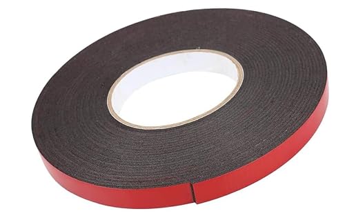 MACHSWON Universal-Schaumstoff-Klebeband, doppelseitig, für Autotür, Fenster, 10 m x 15 mm x 2 mm von MACHSWON