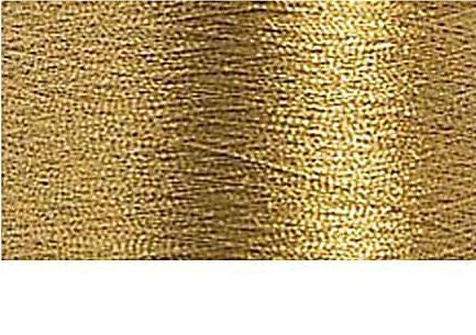 200m Stickgarn Metallic No. 40 - Farbe: 0008-gold (gelbgold dunkel) von MADEIRA