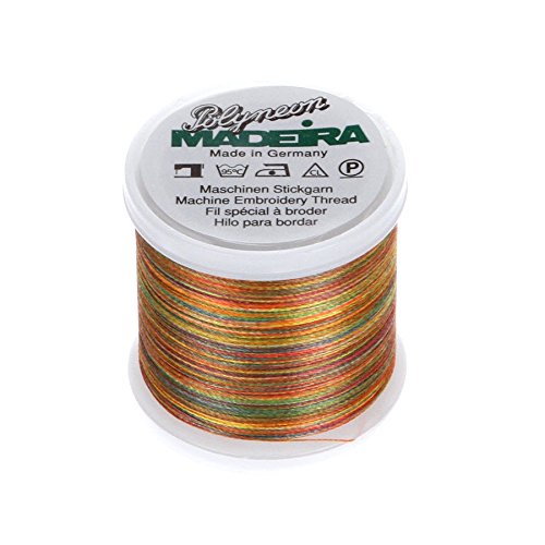 MADEIRA 9845 – – 1600 2-lagig Polyneon Polyester Stickgarn, 40 wt/135D 440 YD von MADEIRA