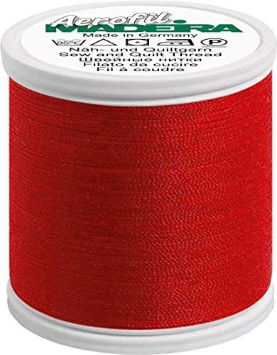 Madeira 91258550 2-lagiges Aerofil-Polyester-Näh- und Quiltgarn, 120 W/40 Yd Madeira 91258550 2-lagiges Aerofil-Polyester-Näh- und Quiltgarn, 120 W/40 Yd von MADEIRA