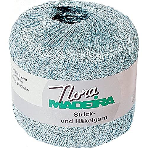 Madeira M9813-333 Häkel-Strickgarn, Polyester, 333 Blau, 100 m von MADEIRA