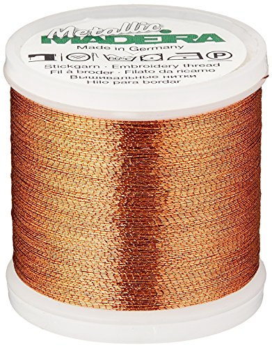 Madeira M9842-COPPER Gewinde, Polyester, Rich Copper, 200 m von MADEIRA