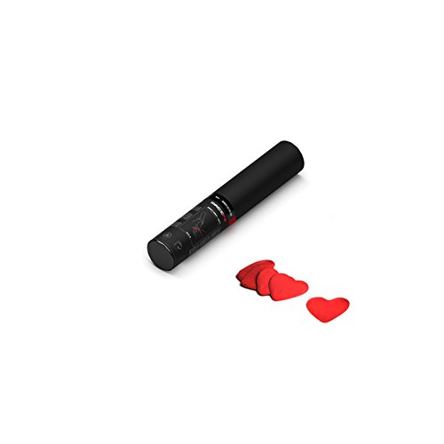 Handheld Cannon S Confetti Red Hearts 28cm von MAGICFX