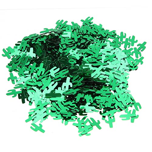 5 Kaktus Konfetti kakteendünger wundermuschel geschenkverpackungen geschenkkartons valentienstagsgeschnek karnawal Party-Konfetti glitzert Konfetti für den Tisch Papier Green MAGICLULU von MAGICLULU