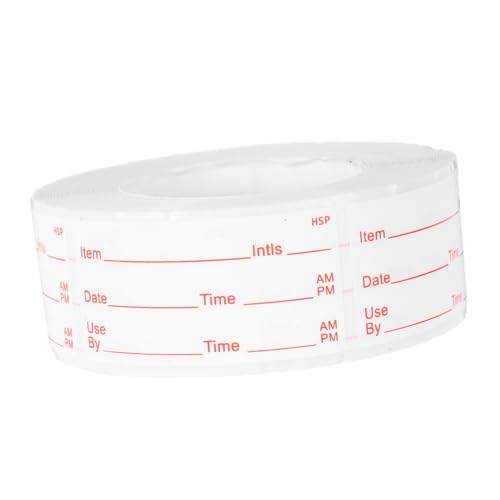 MAGICLULU 1 Rolle Gefrieretiketten Zum Beschriften Entfernbare Aufkleber Datumsetiketten Küchenetiketten Tagesmarkierung Lebensmitteletiketten Lebensmittel Gefrieretiketten MAGICLULU 1 Rolle Gefrieretiketten Zum Beschriften Entfernbare Aufkleber Datumsetiketten Küchenetiketten Tagesmarkierung Lebensmitteletiketten Lebensmittel Gefrieretiketten von MAGICLULU