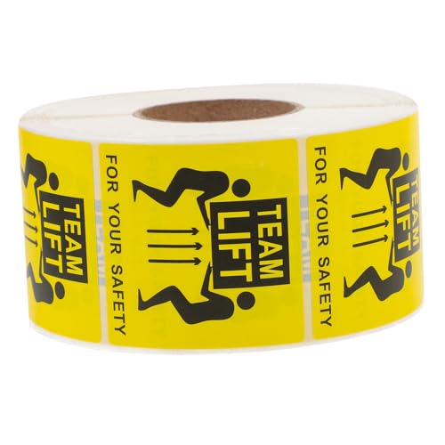 MAGICLULU 1 Rolle Schweres Warnlabel Etikett Team-lift-label Ziehen Um Aufkleber MAGICLULU 1 Rolle Schweres Warnlabel Etikett Team-lift-label Ziehen Um Aufkleber von MAGICLULU