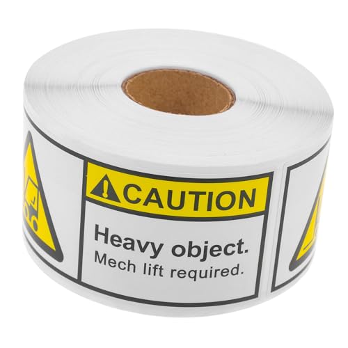 MAGICLULU 1 Rolle Schweres Warnlabel Verschieben Von Etiketten Team-lift-label Team-lift-versandetikett Etiketten Für Schwere Gegenstände Vorsicht Schweres Etikett Aufkleber MAGICLULU 1 Rolle Schweres Warnlabel Verschieben Von Etiketten Team-lift-label Team-lift-versandetikett Etiketten Für Schwere Gegenstände Vorsicht Schweres Etikett Aufkleber von MAGICLULU