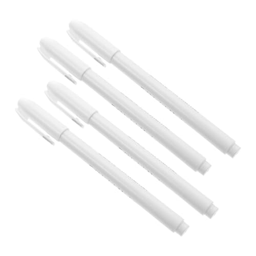 MAGICLULU 1 Satz Backen Pigmentierung Stift Stifte Zum Färben Von Lebensmitteln Essbarer Lebensmittelfarbstift Backpigmentstifte Keksmarker Backmalstifte Essbare Stifte Plastik Weiß 4 Stück von MAGICLULU