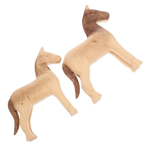 MAGICLULU 1 Satz Tierornamente Aus Holz Deko-zebrafigur Aus Holz Holzschnitzerei Für Den Haushalt Holzschnitzerei Zebra Miniatur-zebrastatue Aus Holz Süße Zebrafigur Aus Holz Hölzern von MAGICLULU