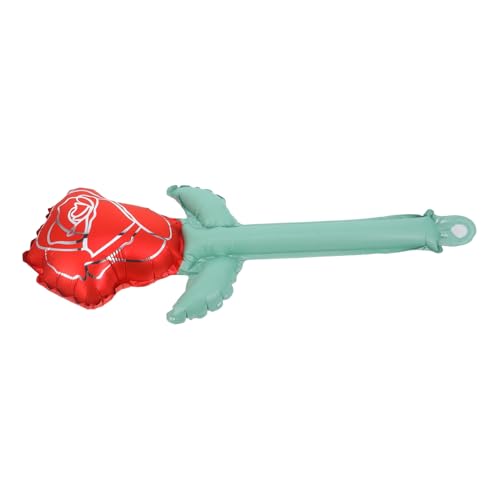 MAGICLULU 10 Stück Rosen Luftballons Braut Luftballons Ballon Sticks Liebes Luftballons Dekorativer Valentinstag Luftballon Valentinstag Party Luftballons Hochzeitsdekoration Zarte von MAGICLULU