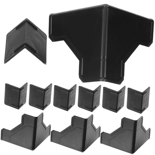 MAGICLULU 100 Stück Eckenschutz Aus Karton Eckschutz Beschützer Rand Tafelwache Eckenschutz Für Möbel Ecke Deckt Ab Tischeckenschutz Ecktischschoner Black Pp MAGICLULU 100 Stück Eckenschutz Aus Karton Eckschutz Beschützer Rand Tafelwache Eckenschutz Für Möbel Ecke Deckt Ab Tischeckenschutz Ecktischschoner Black Pp von MAGICLULU