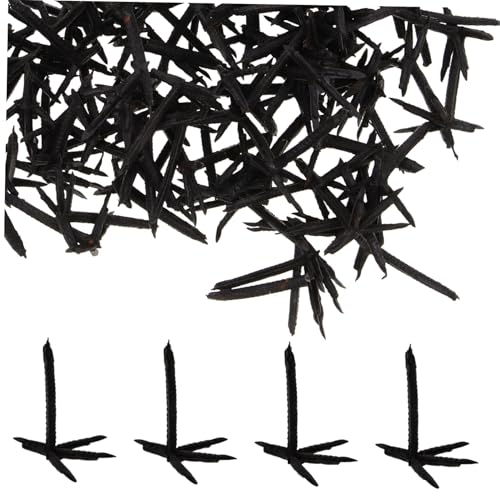 MAGICLULU 100st Krähenpfoten-zubehör Halloween-krähen Schwarze Krähen Imitation Von Krähenfüßen Krähen Halloween Simulation Krähen Schwarze Gefiederte Krähenfüße Krähe Black Plastik von MAGICLULU