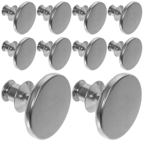 MAGICLULU 10St Gardinenverschlüsse Curtain Clips vorhangklammern Vorhang Regal Vorhangverschlüsse Vorhangclips Raffhalter Vorhänge Knopf für den Fenstervorhang Gardinenclips Legierung Silver von MAGICLULU