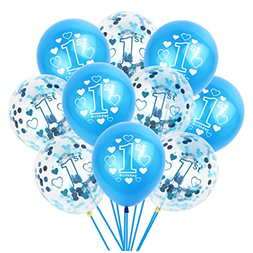 MAGICLULU 15 Stück 1 Satz Ballons bedrucken matte Luftballons Girlande aus pastellfarbenen Luftballons Ballonbogen konfettiballone deckenverkleidung Latexballons Konfetti-Luftballons von MAGICLULU