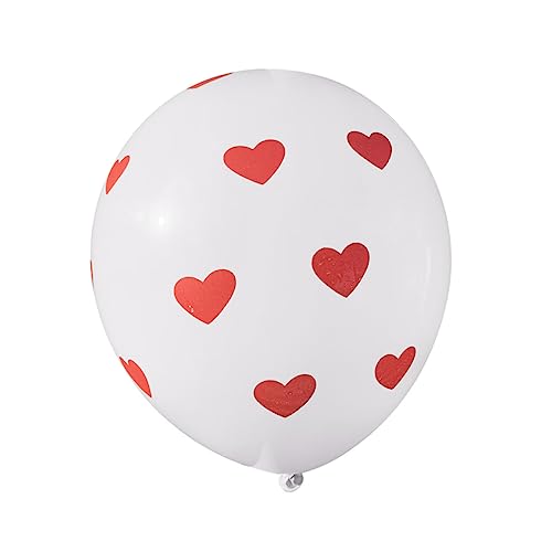 MAGICLULU 18 Teiliges Set Party Luftballons Kit Dekorationen Aufgeblasene Luftballons Geliefert Schwebende Romantische Luftballons Valentinstag Folienballons Valentins Luftballons von MAGICLULU