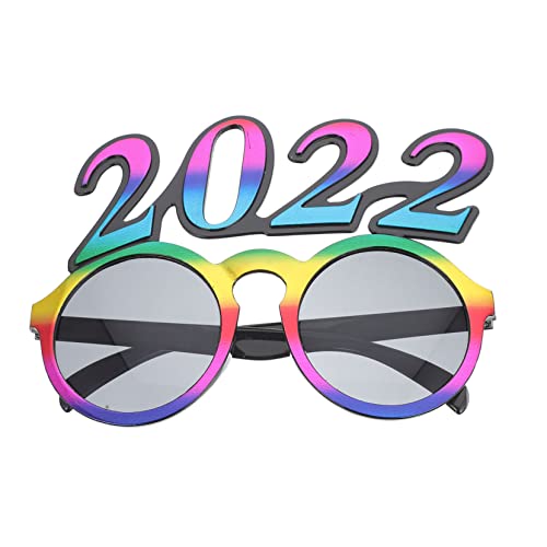 MAGICLULU 2022 Stylingbrille leuchtbrillen faschingsbrille glasses partygläser partydekoration lustige Party-Requisiten Abschlussball-Dekor Abschlussball-Brille dekorative Partybrille Stk von MAGICLULU